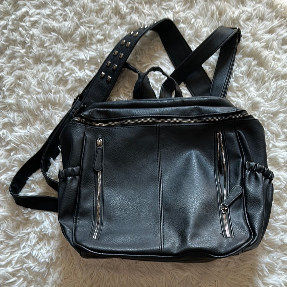 Black Leather Bag